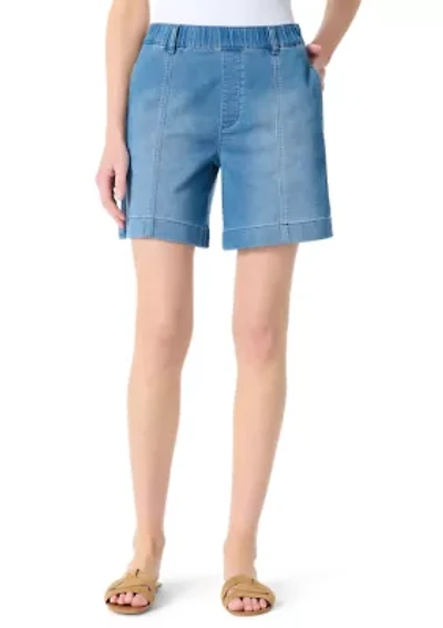Women's Knit Seamed Shorts
