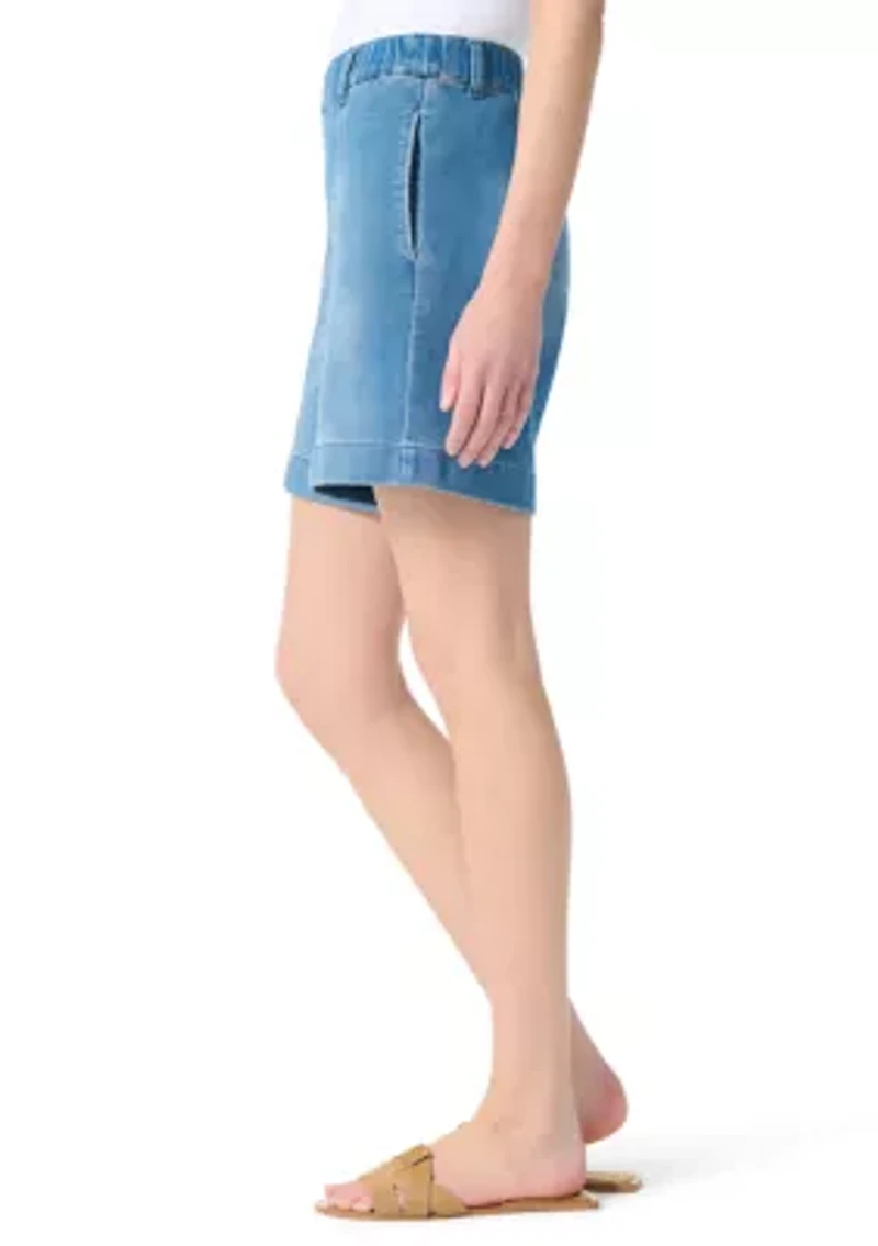 Women's Knit Seamed Shorts