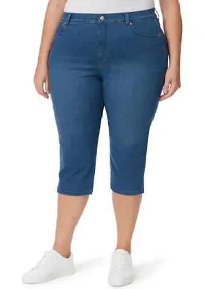 Plus Amanda Capri Jeans