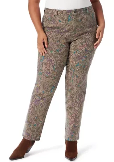 Plus Amanda Classic Print Jeans
