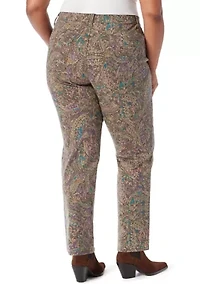 Plus Amanda Classic Print Jeans