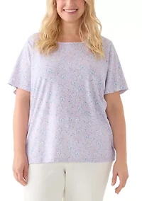 Plus Amanda Short Sleeve T-Shirt