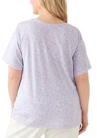 Plus Amanda Short Sleeve T-Shirt