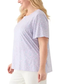 Plus Amanda Short Sleeve T-Shirt