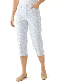 Women's Amanda Capri Slit Pants