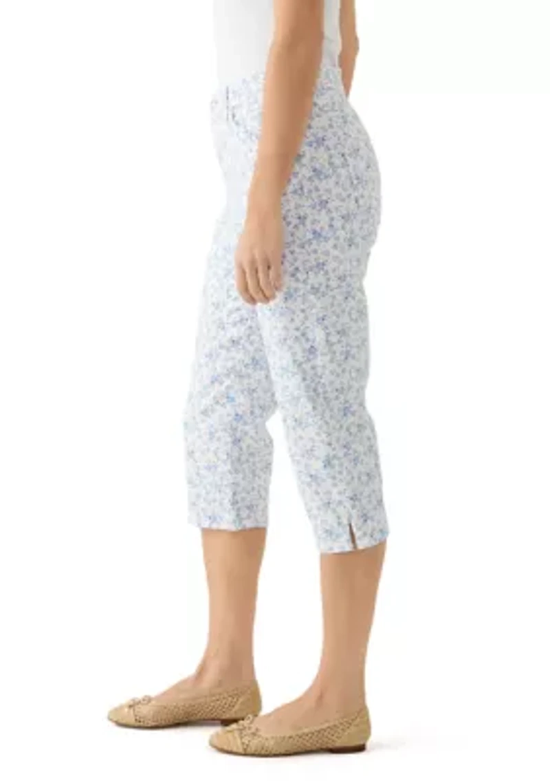 Women's Amanda Capri Slit Pants