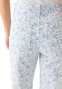 Women's Amanda Capri Slit Pants