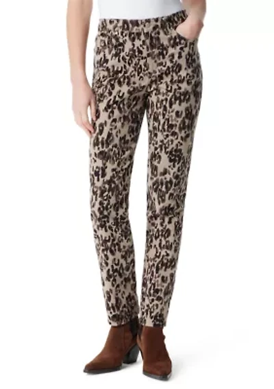 Petite Amanda Classic Printed Pants