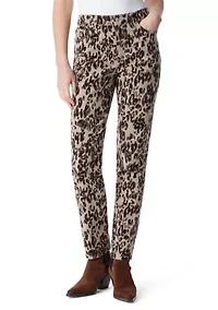 Petite Amanda Classic Printed Pants