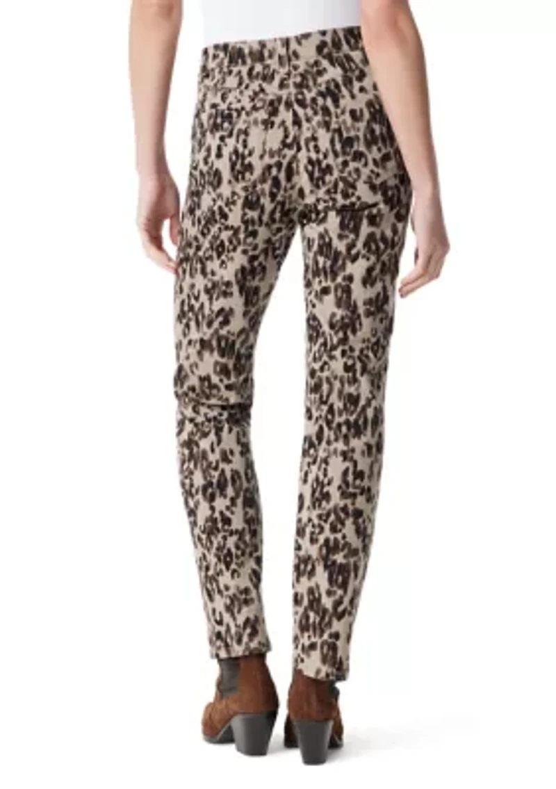 Petite Amanda Classic Printed Pants