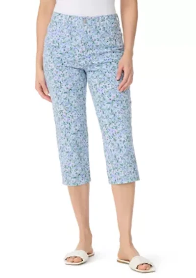 Petite Amanda Capri Pants with Slit