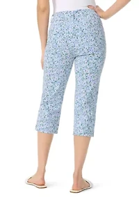 Petite Amanda Capri Pants with Slit