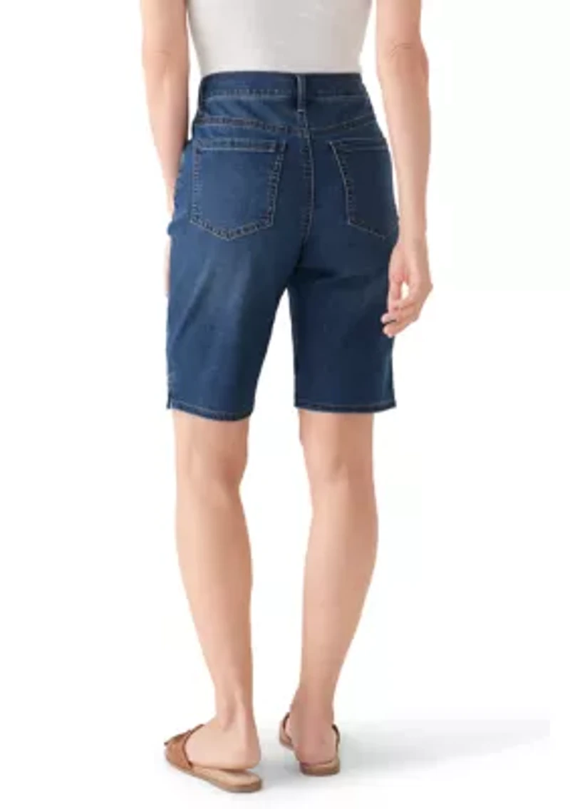 Women's Bermuda Shorts with Slits