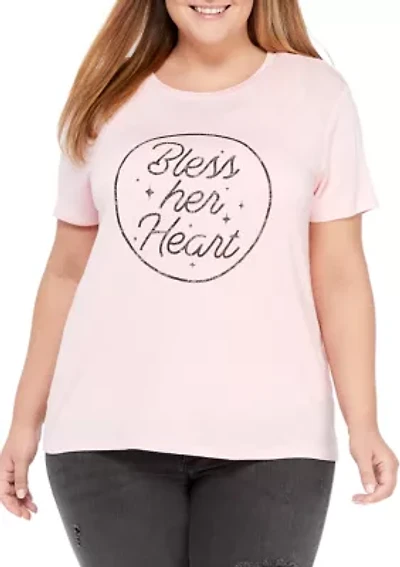 Plus Bless Her Heart T-Shirt