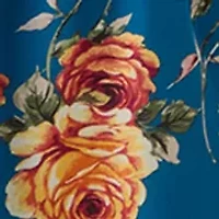 Women's Short Sleeve Smocked Hi Low Dress