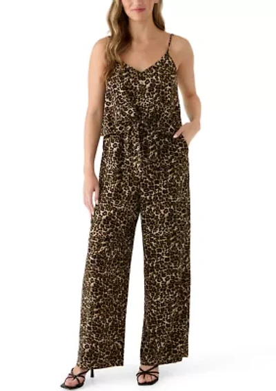Women's Pullover Leopard Jumpsuit