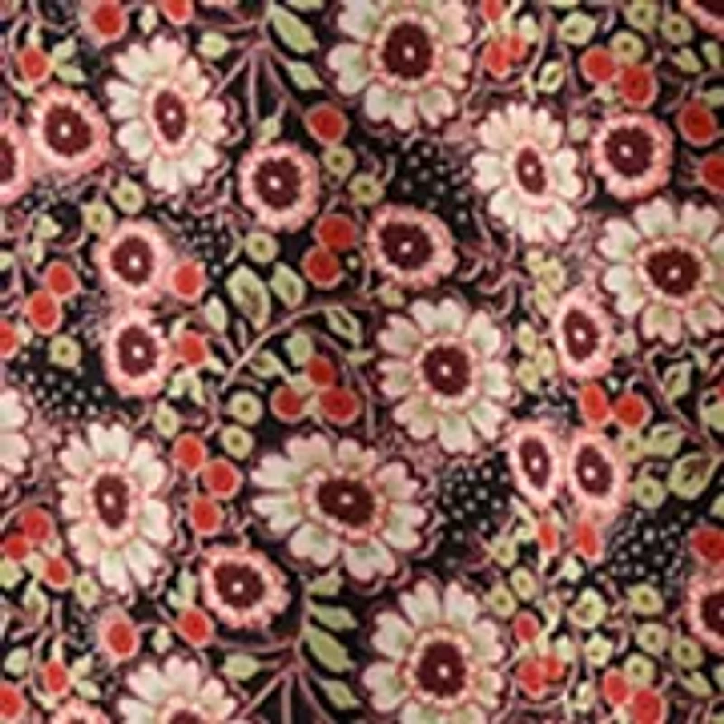 Women's Long Sleeve Mock Neck Floral Body Con Dress