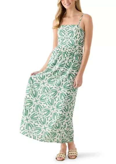 Women's Square Neck Cami Maxi Dress