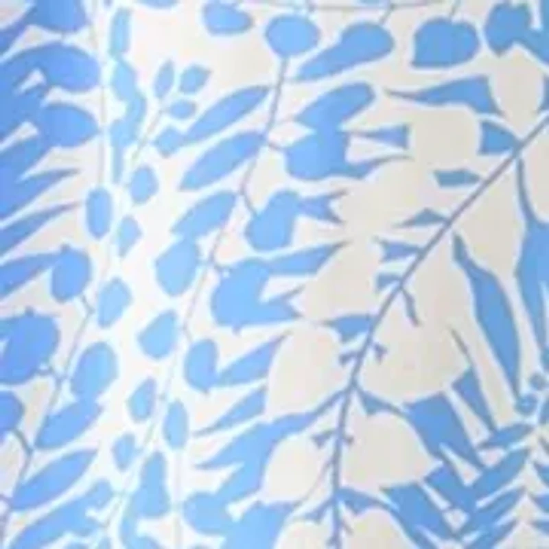 Women's Printed Rayon Challis Linen Maxi Dress