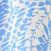 Women's Printed Rayon Challis Linen Maxi Dress
