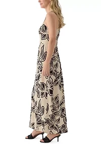Women's Square Neck Cami Maxi Dress