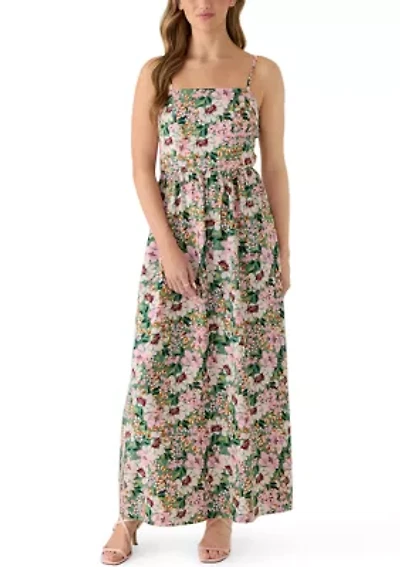 Women's Square Neck Cami Maxi Dress