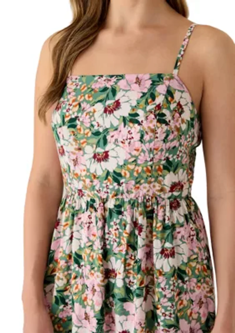 Women's Square Neck Cami Maxi Dress