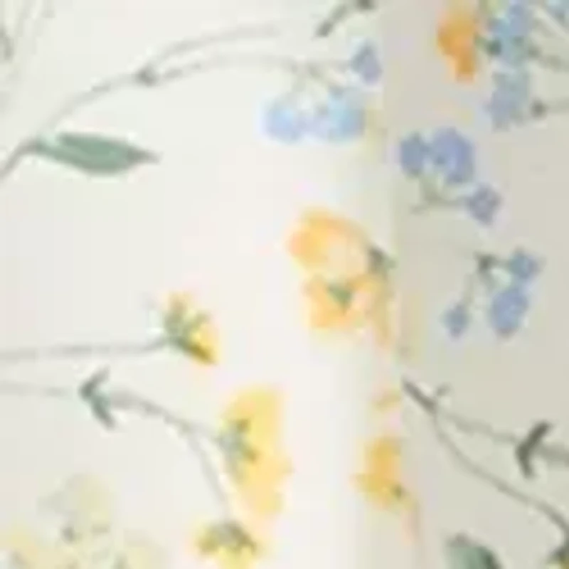 Women's Babydoll Puff Sleeve Printed Dress