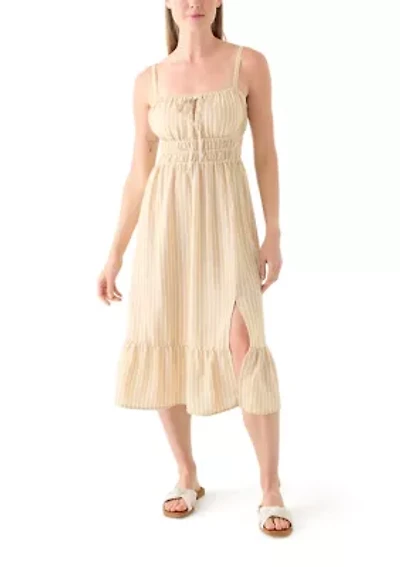 Women's Smocked Midi Dress