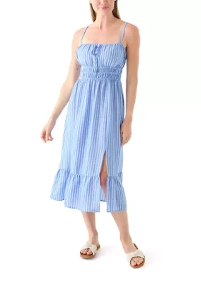 Women's Smocked Midi Dress