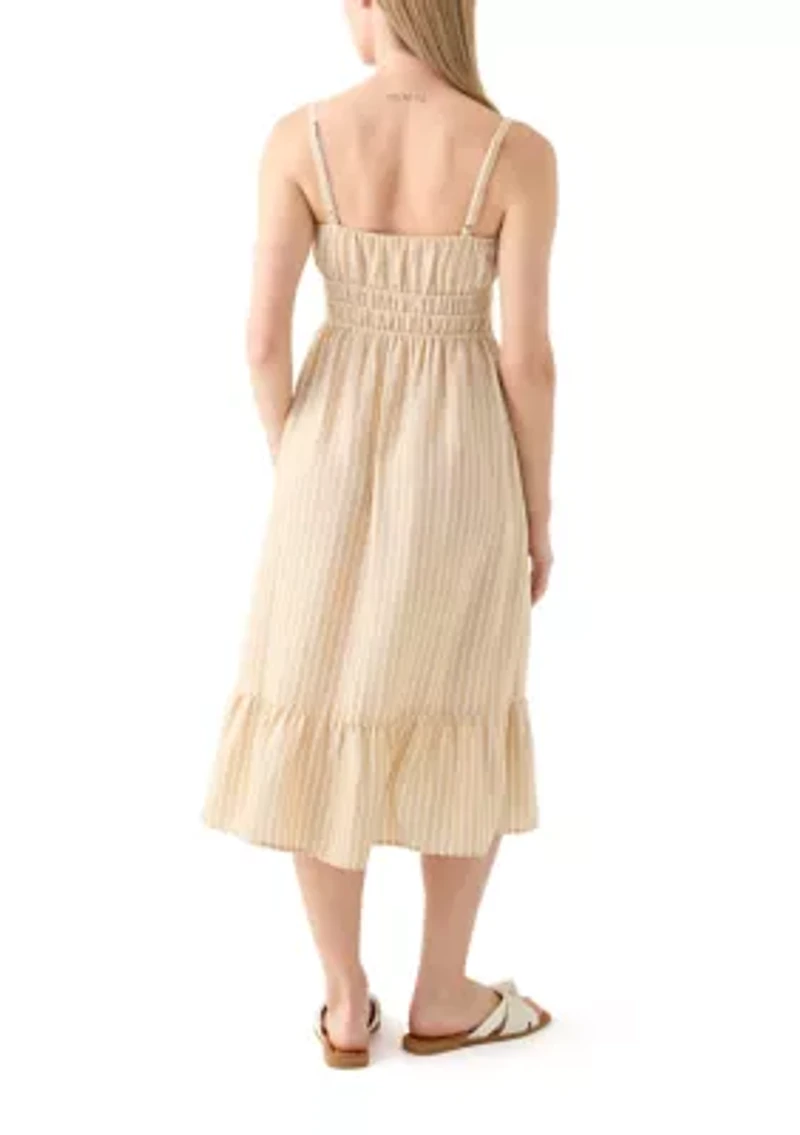 Women's Smocked Midi Dress