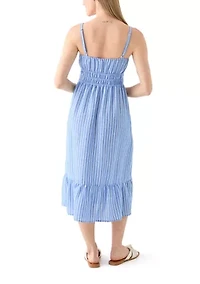 Women's Smocked Midi Dress