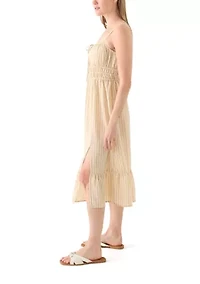 Women's Smocked Midi Dress