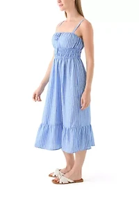 Women's Smocked Midi Dress