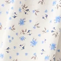 Women's Printed Challis Mini Dress