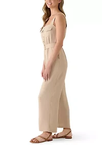Women's Wide Leg Two Pocket Jumpsuit
