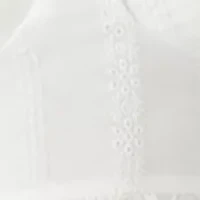 Women's Sleeveless Sweetheart Eyelet Midi Dress