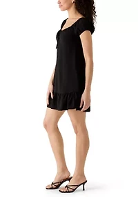 Women's Cap Sleeve Short Dress