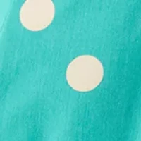 Women's Short Sleeve Square Neck Dress