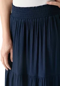 Women's Gauze Tier Maxi Skirt