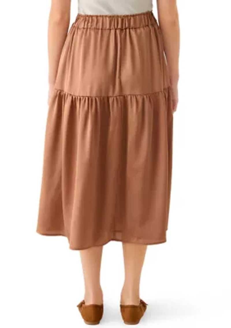 Women's Tier Long Skirt