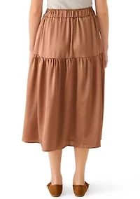 Women's Tier Long Skirt