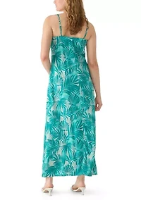 Women's Sleeveless Square Neck A-Line Dress