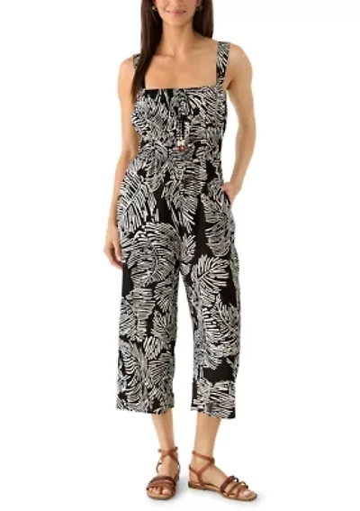 Women's Beaded Print Jumpsuit