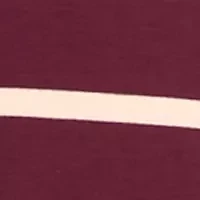 Plus Soft Terry Stripe 1/4 Zip Top