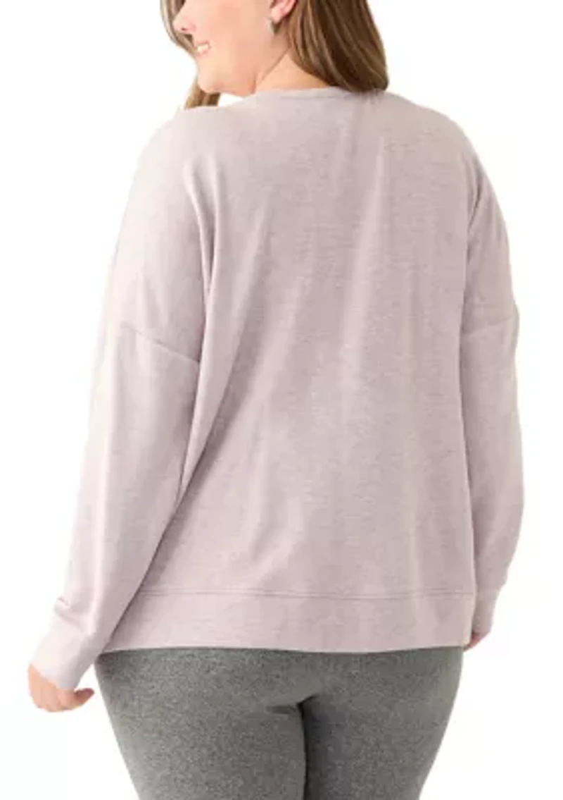 Plus Terry Knit Top