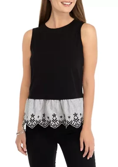 Women's Cross Back 2Fer Tank