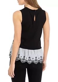Women's Cross Back 2Fer Tank