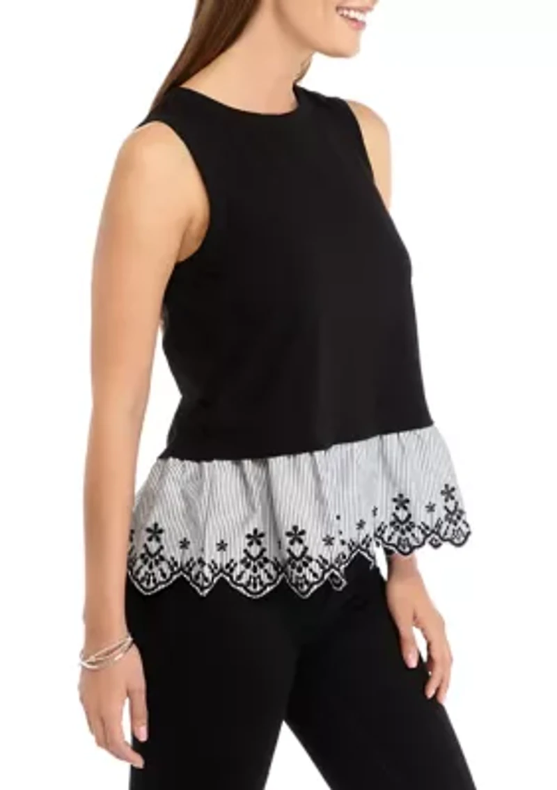 Women's Cross Back 2Fer Tank