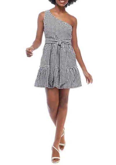 Petite One Shoulder Dress